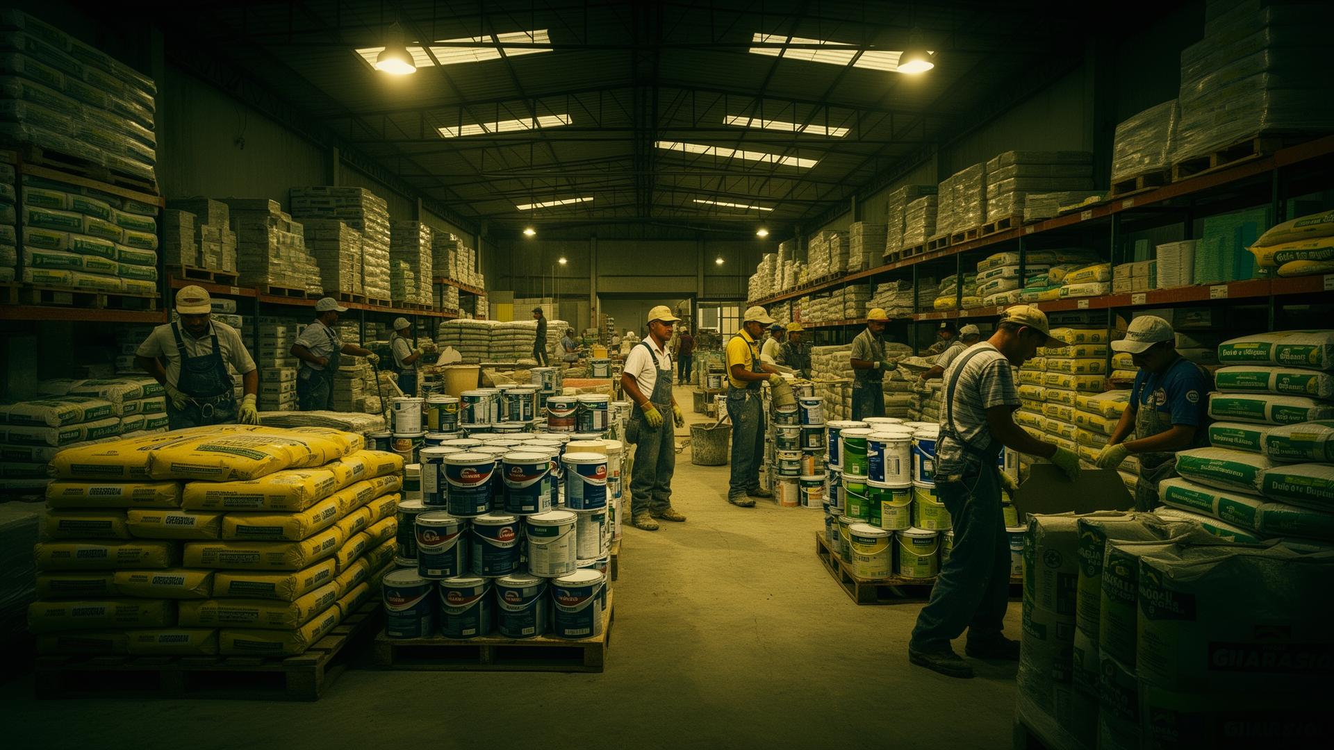 Loja de material de construção civil